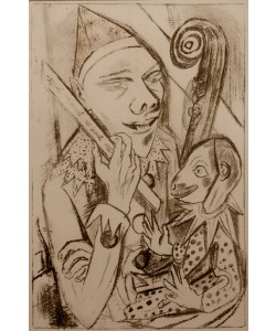 Max Beckmann, Pierrot mit Maske