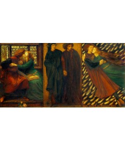 Dante Gabriel Rossetti, Paolo and Francesca da Rimini