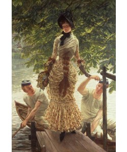 James Tissot (Jacques-Joseph), Sur la Tamise (Return from Henley)