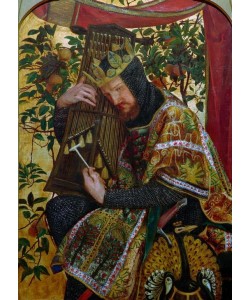 Dante Gabriel Rossetti, David as King