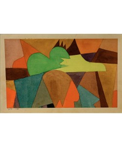Paul Klee, Mit d. braunen Spitzen
