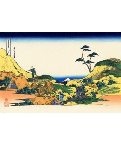 Katsushika Hokusai,  Shimomeguro