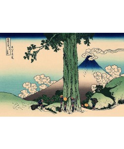 Katsushika Hokusai, Mishima Pass in Kai Province