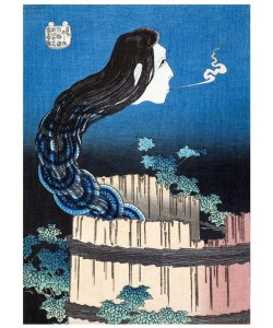 Katsushika Hokusai, A Serpent-Like Ghost