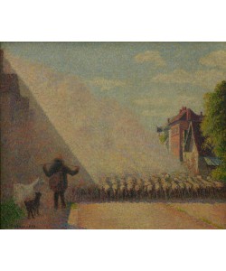 Camille Pissarro, Schafherde in Éragny)