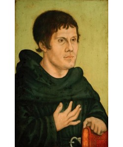 Lucas Cranach der Ältere, Bildnis Martin Luther als Augustinermönch