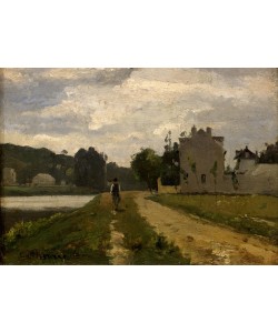Camille Pissarro, Die Marne in La Varenne-Saint-Hilaire
