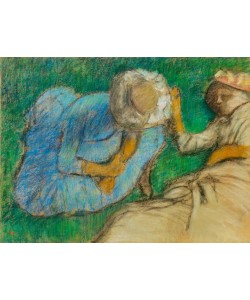 Edgar Degas, Jeunes femmes se reposant dans un pré