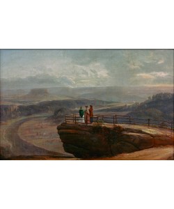 Johan Christian Clausen-Dahl, Blick von der Bastei
