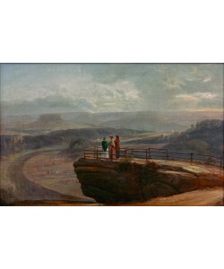 Johan Christian Clausen-Dahl, Blick von der Bastei