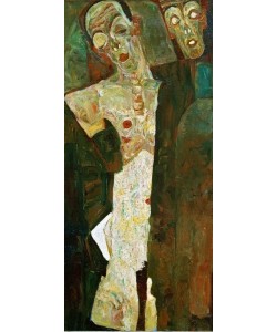 Egon Schiele, Der Prophet. Doppelselbstbildnis