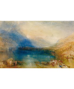 JOSEPH MALLORD WILLIAM TURNER, The Lake of Zug: early Morning