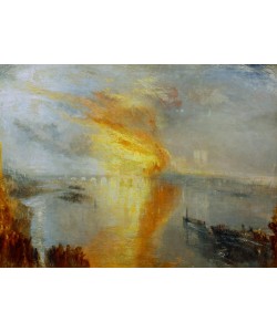 JOSEPH MALLORD WILLIAM TURNER, The Burning of the Houses of Lords and Commons, October 16,