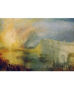 JOSEPH MALLORD WILLIAM TURNER, The Burning of the Houses of Lords and Commons, October 16,