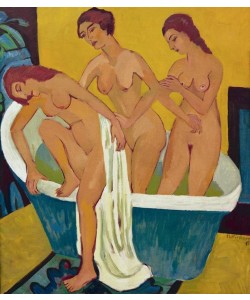 Ernst Ludwig Kirchner, Badende Frauen