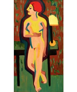 Ernst Ludwig Kirchner, Rothaarige nackte Frau