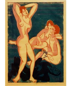 Ernst Ludwig Kirchner, Drei Akte und liegener Mann