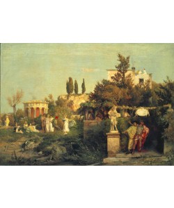 Arnold Böcklin, Altrömische Weinschenke