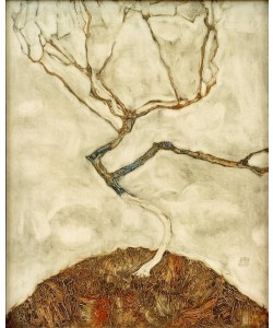 Egon Schiele, Kleiner Baum im Spätherbst