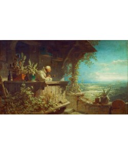 Carl Spitzweg, Verdächtiger Rauch