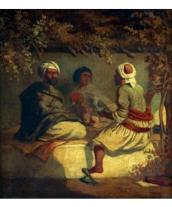Carl Spitzweg, Türken in einer Laube