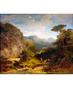 Carl Spitzweg, Südliche Landschaft
