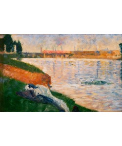 Georges Seurat, Vêtement sur l’herbe