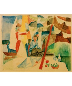 August Macke, Picknick nach dem Segeln