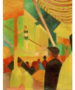 August Macke, Seiltänzerin