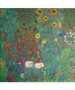 Gustav Klimt, Bauerngarten mit Sonnenblumen 