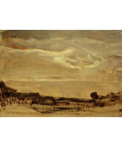 Piet Mondrian, Abendhimmel mit leuchtender Wolke