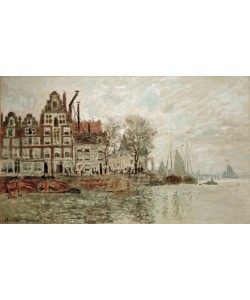 Claude Monet, Blick auf Amsterdam