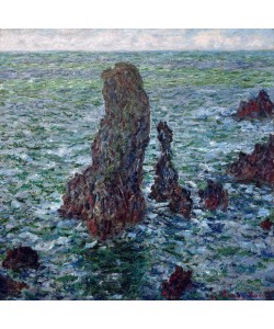 Claude Monet, Les pyramides de Port-Coton (Die Fels– pyramiden von Port-C