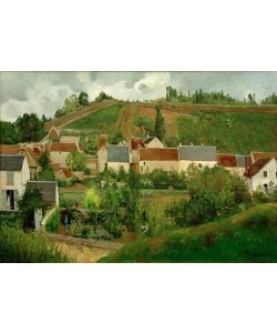 Camille Pissarro, Sicht auf L’Hermitage, Le Jallais, Pontoise