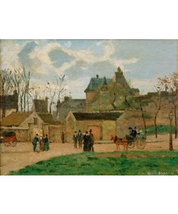 Camille Pissarro, Das Gerichtsgebäude von Pontoise