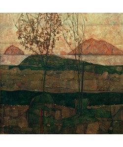 Egon Schiele, Versinkende Sonne