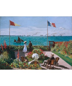 Claude Monet, Terrasse à Sainte-Adresse
