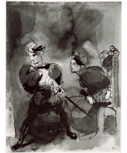 Eugene Delacroix, Le meurtre de Polonius