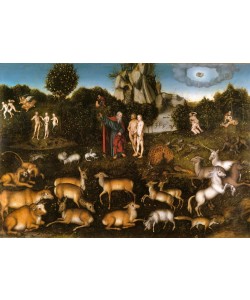 Lucas Cranach der Ältere, Das Paradies