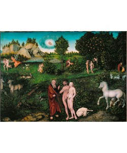 Lucas Cranach der Ältere, Das Paradies