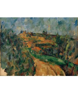 Paul Cézanne, La route tournante en haut du chemin des Lauves