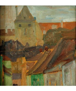 Egon Schiele, Häuserstudie (Stiftskeller)