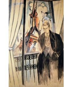 Robert Delaunay, Portrait of Philippe Soupault