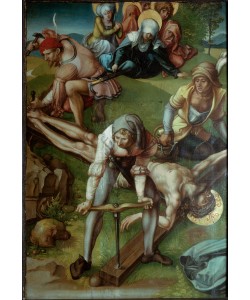 Albrecht Dürer, Die Anheftung Christi ans Kreuz