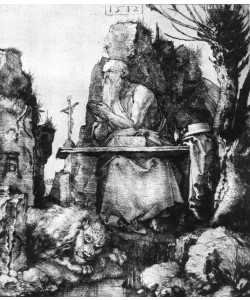 Albrecht Dürer, Der heilige Hieronymus neben dem Weidenbaum