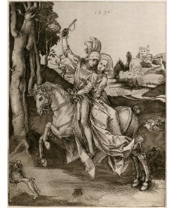 Albrecht Dürer, Paar zu Pferde