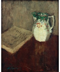 Alexej von Jawlensky, Stilleben mit Krug und Buch 