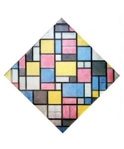 Piet Mondrian, Composition with Grid VII
