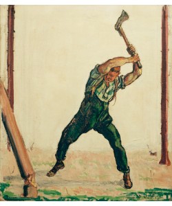 Ferdinand Hodler, Holzfäller