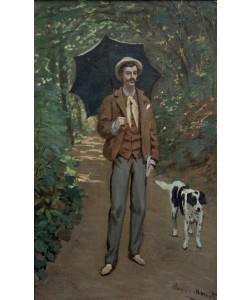Claude Monet, Portrait de Victor Jacquemont au parasol